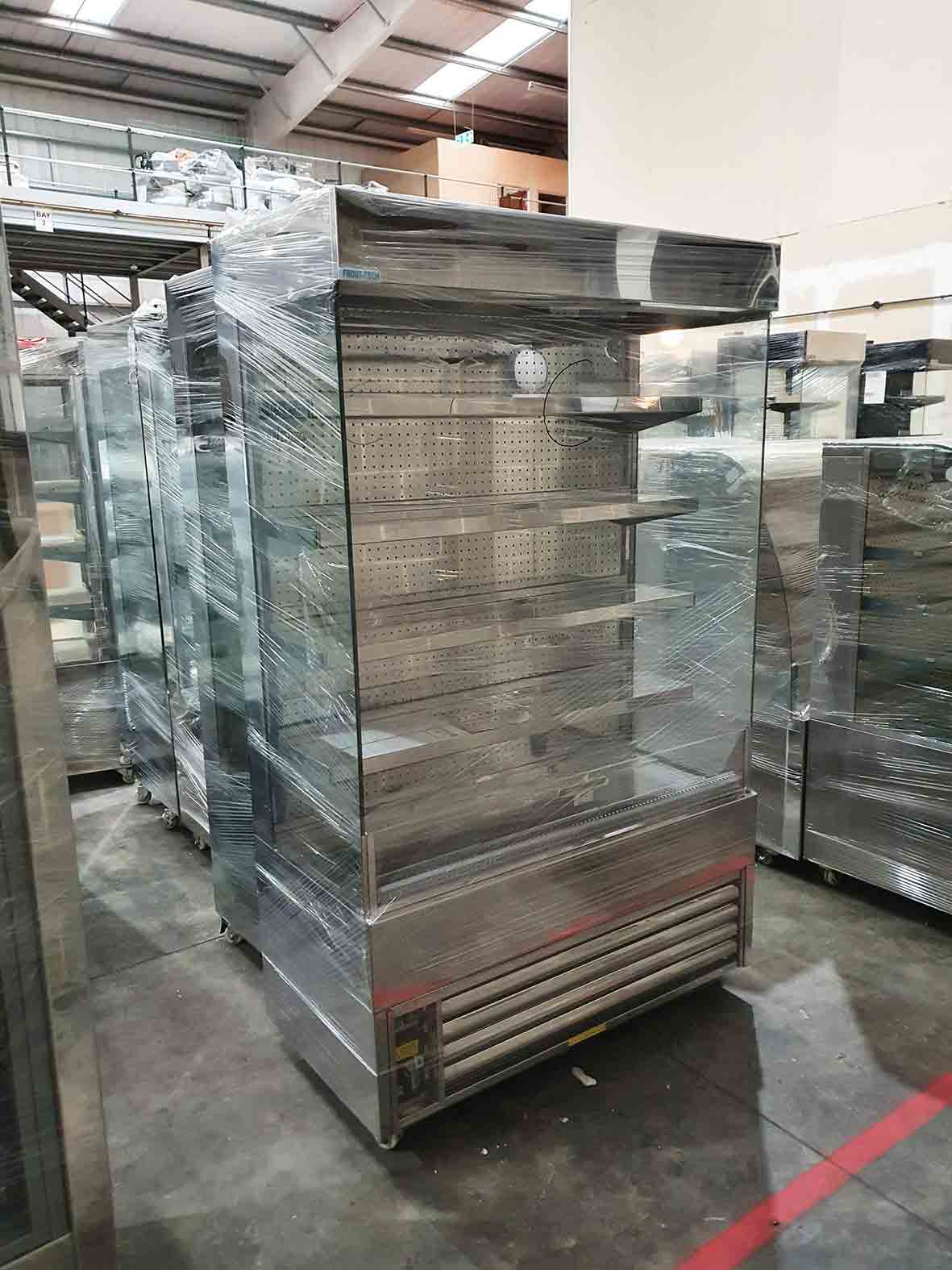 Stainless Steel Slimline Multideck Display "Costa Coffee