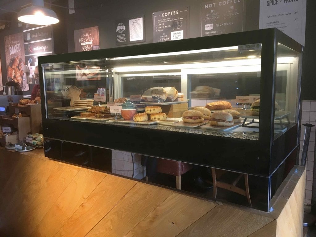 Counter Top Chiller (1500mm) Stainless Steel Double Glazed