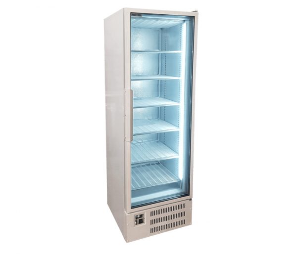 upright display freezer