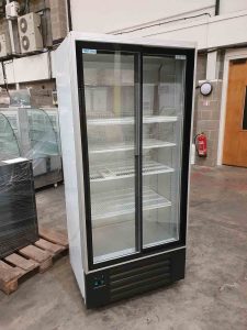 SH glass door fridge