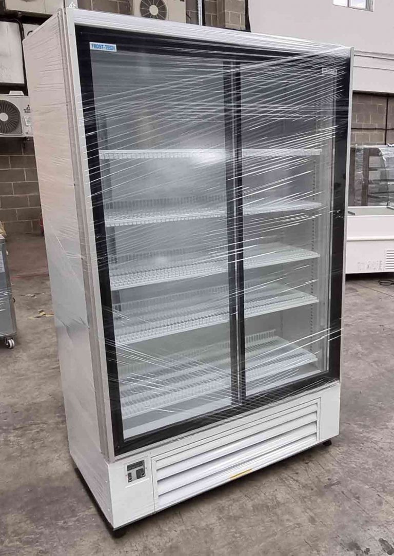 Upright Large Double Glass Door Display Fridge (ExExhibition/Used